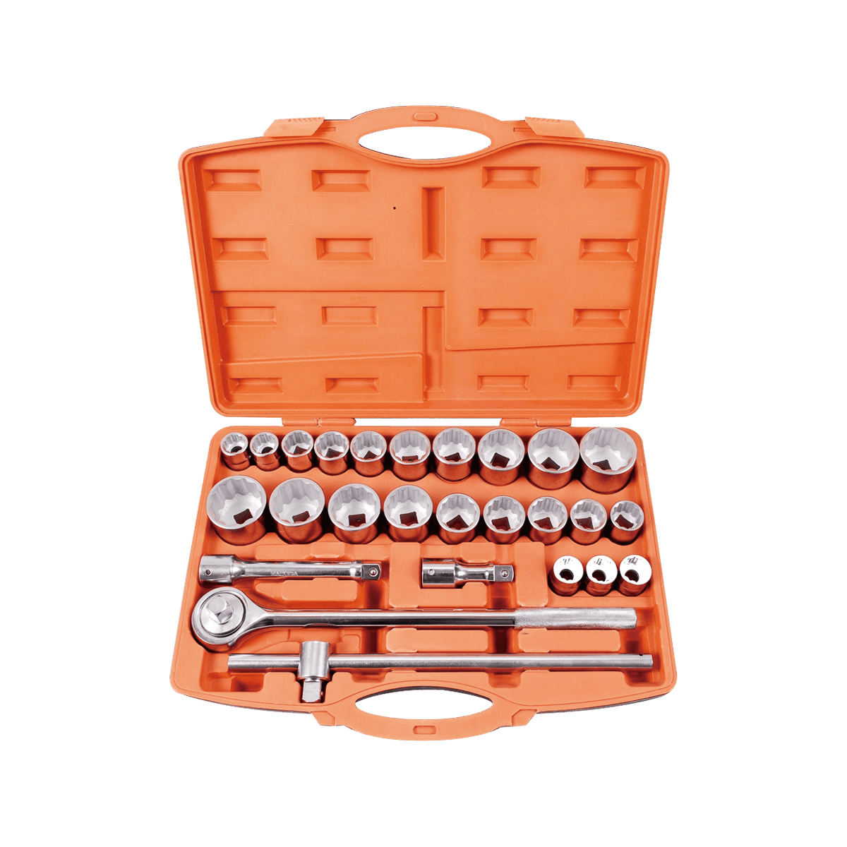 Kit de ferramentas herramientas de 27 peças, conjunto de chave de soquete de impacto para trabalho pesado de 3/4 polegadas para ferramentas de reparo automotivo