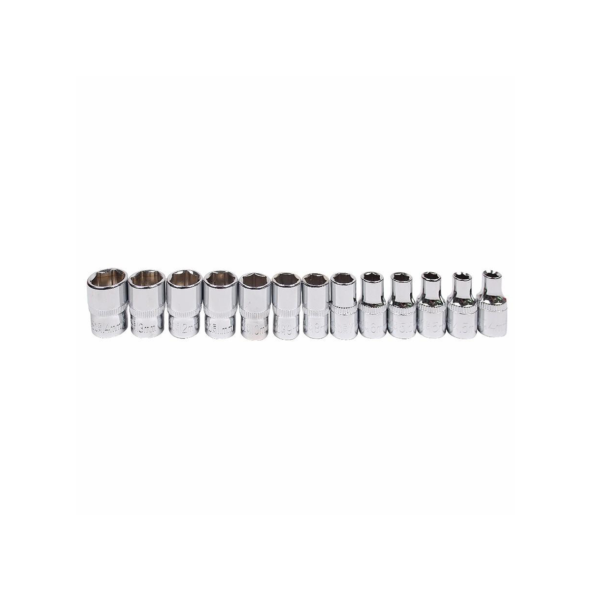 46 peças 1/4' dr crv aço métrico caixa de ferramentas para reparo de carro conjunto de ferramentas chave soquete com cabo de catraca