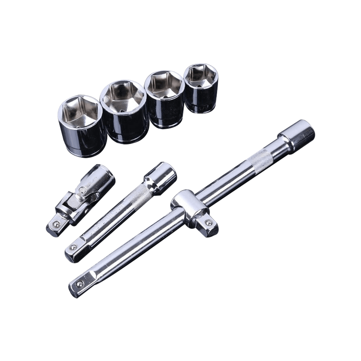 61 peças 1/4' conjunto de ferramentas para mecânica de reparo automotivo catraca cabo chave inglesa kit de soquete de junta universal