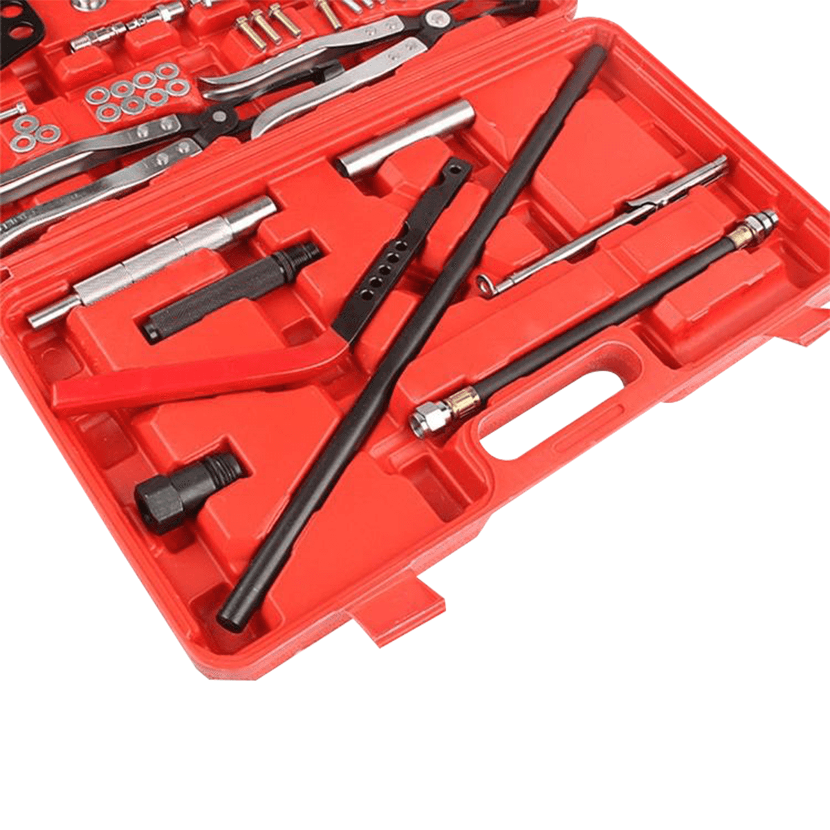 Kit de ferramentas para compressor de mola de válvula universal para reparo de veículos
