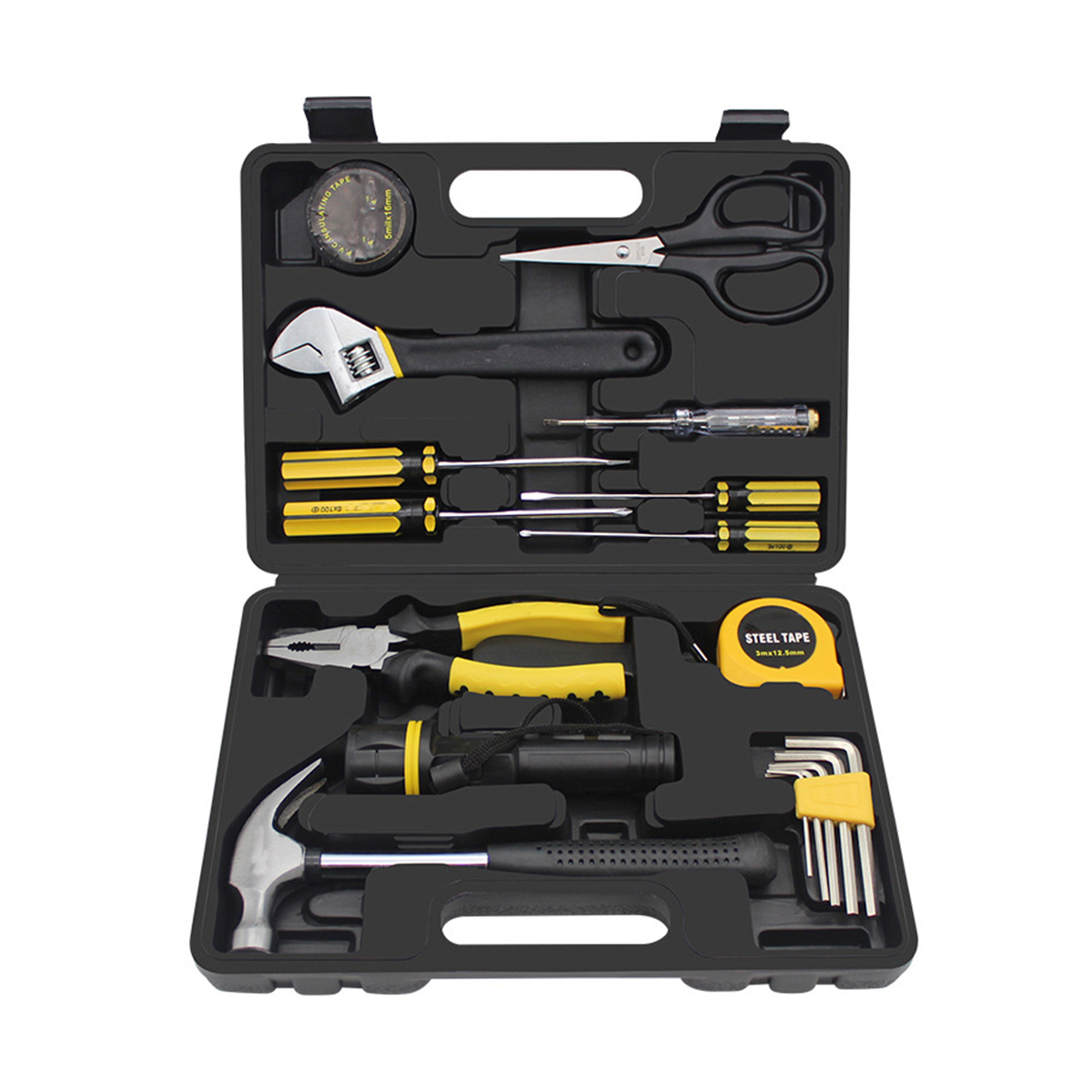 18 peças chave de fenda por atacado conjunto de ferramentas de reparo faça você mesmo kit de ferramentas manuais para uso doméstico geral