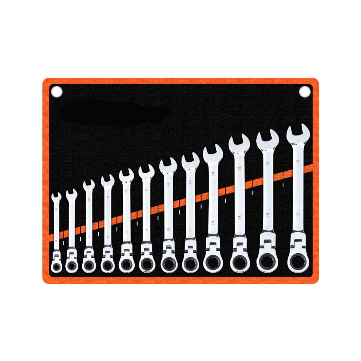 Conjunto de ferramentas manuais caixa combinação cabeça flexível chave catraca ajustável ferramentas